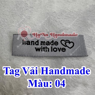 Tag vải handmade 9                       k/ cái