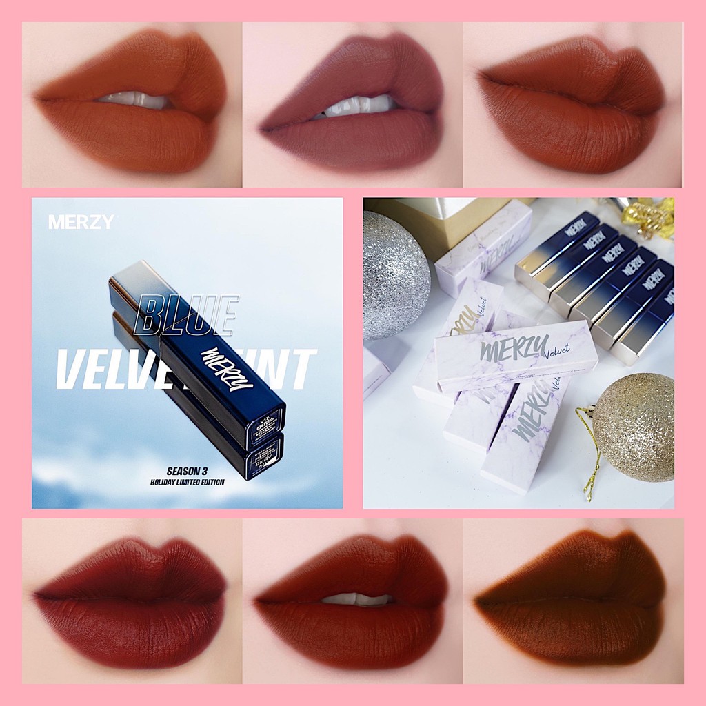 Son Kem Lì Merzy The First Velvet Tint Ver 3 Blue