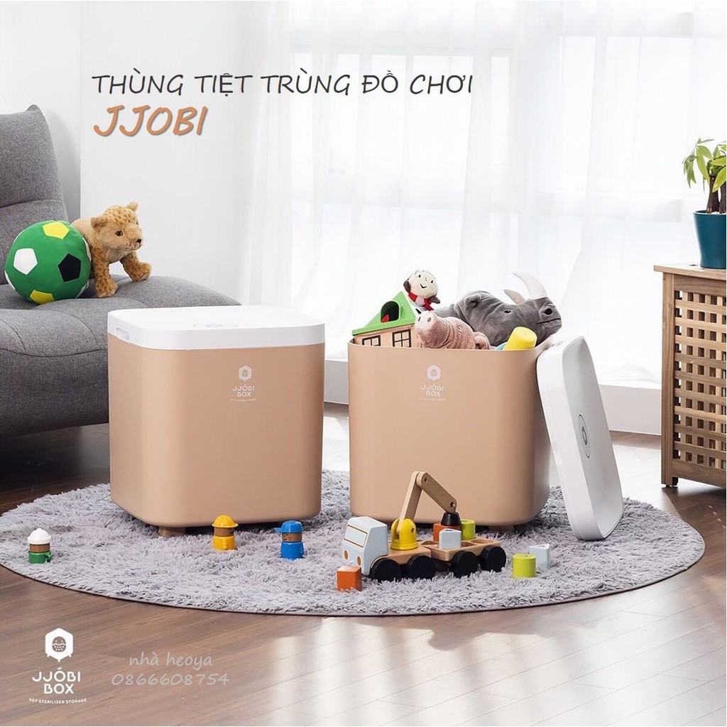THÙNG TIỆT TRÙNG ĐỒ CHƠI JJOBI
