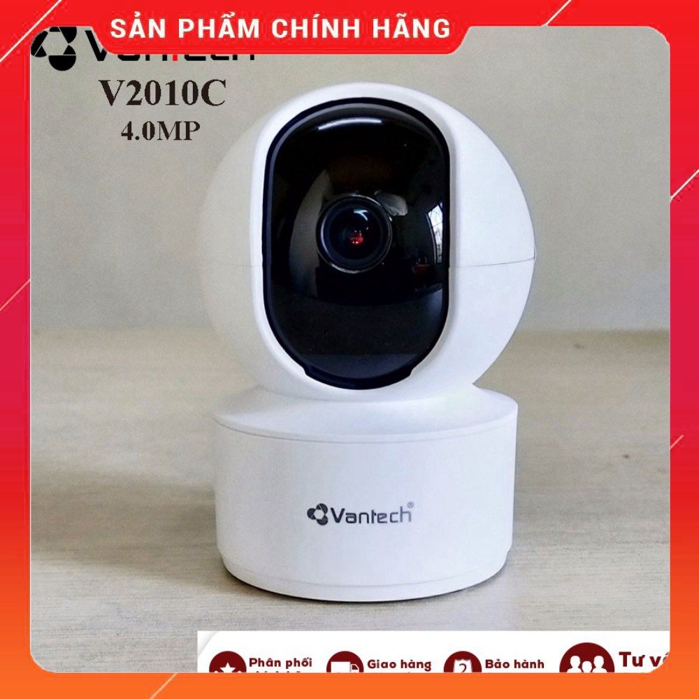 Camera IP Wifi Vantech V2010C 4.0 Megapixel (2688 x 1520) - Hàng Chính Hãng