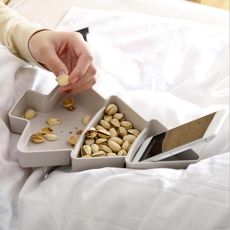 Khay nhựa đựng trái cây / bánh kẹo đa năng hình cây thông sáng tạo