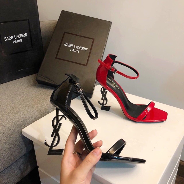 Sandal YSL 6p cao cấp sale fullbox đỏ❤️