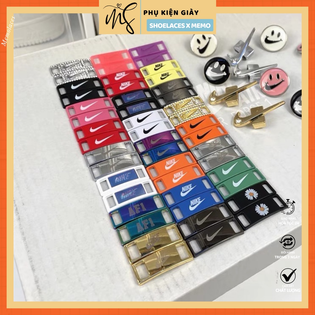 Phụ kiện Giày Lacetags NK Jordan- Lacelocks AF1