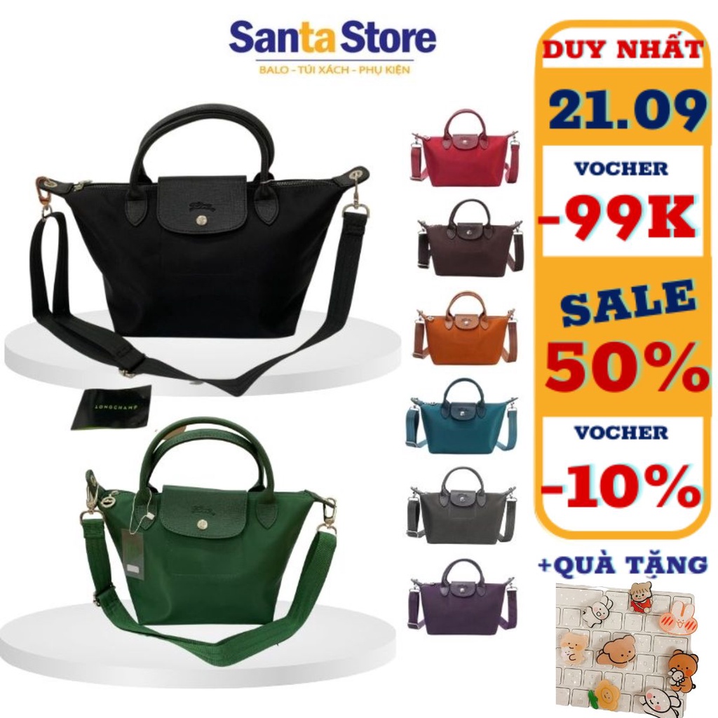 (Đủ 3 size, bảo hành 12m) Túi da xách tay nữ LC860 thời trang cao cấp SANTA STORE - có dây đeo chéo