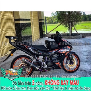 Tem rời Winner X Cam đen mẫu mới -1