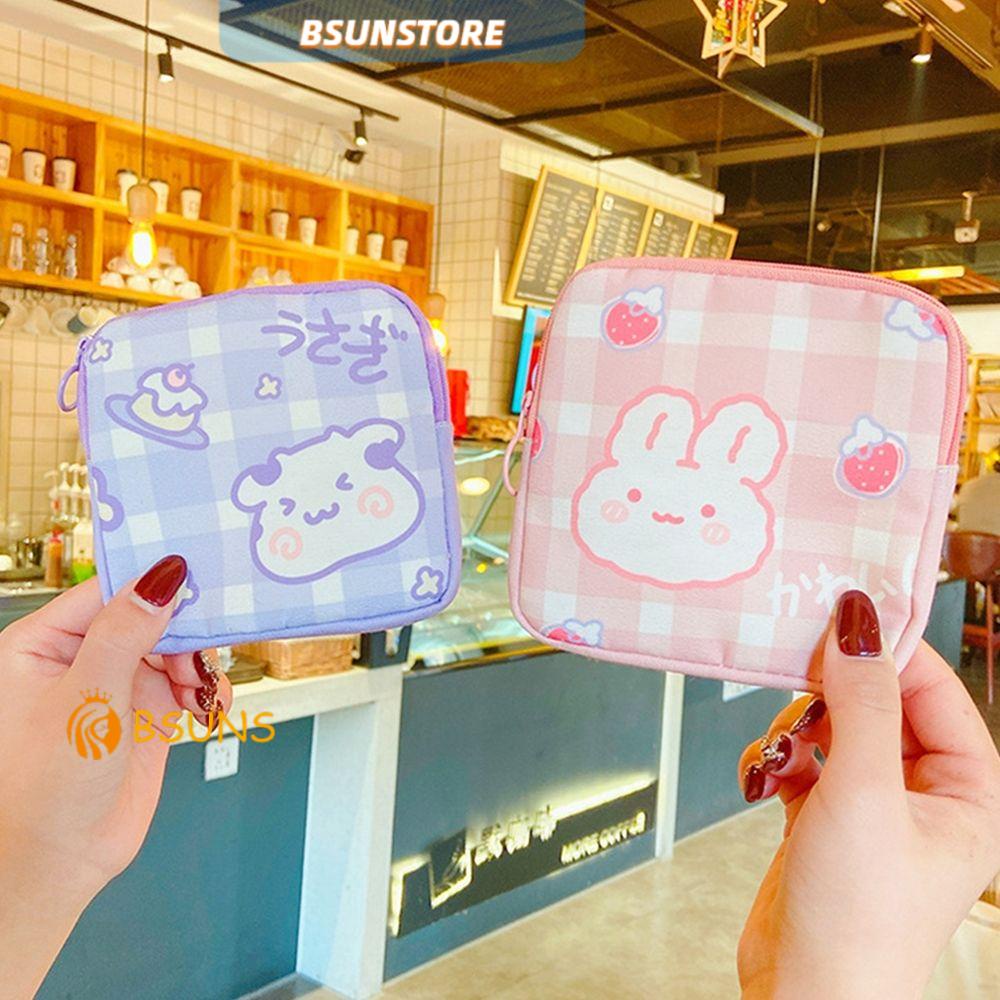 Túi đựng băng vệ sinh/mỹ phẩm thiết kế dễ thương tiện dụng mang theo du lịch