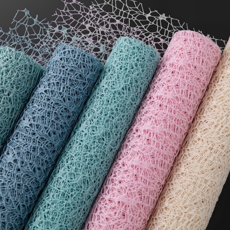 Giấy Lưới Nhện Gói Hoa Khổ 50cm (Bán mét)