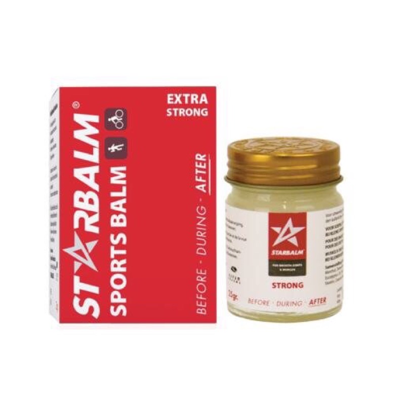 Cao xoa bóp Starbalm giúp làm ấm, tăng tuần hoàn giảm đau cơ 10g / 25g