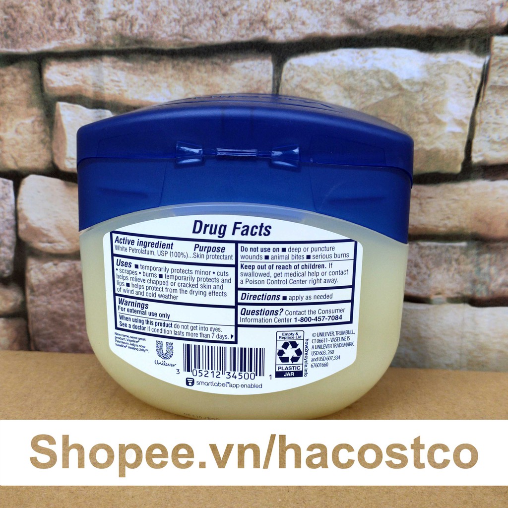 Sáp Hỗ Trợ Dưỡng Ẩm Vaseline Original Healing Jelly 368g | BigBuy360 - bigbuy360.vn