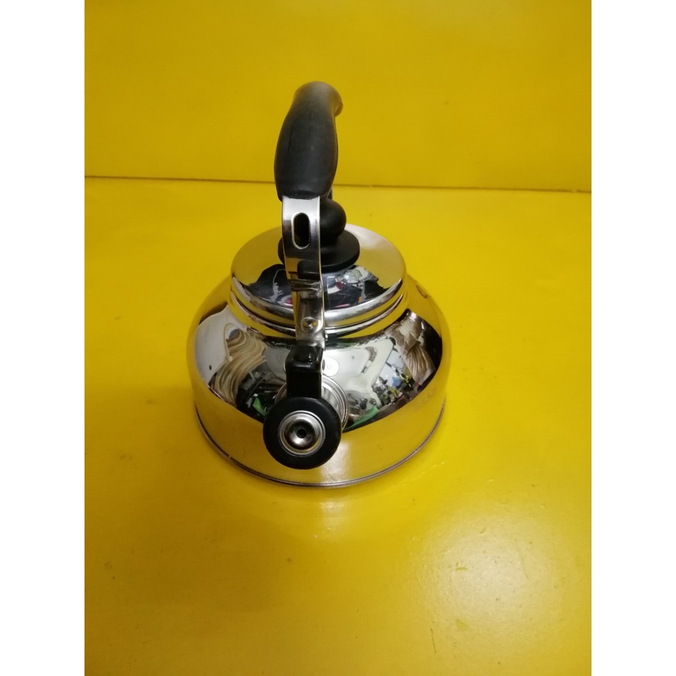 Ấm inox có còi hú nội địa Nhật (1.5L) (mã 856), Dùng được bếp từ