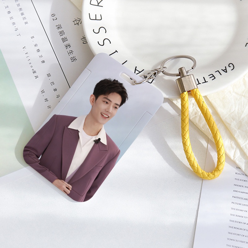 Xiaozhan Wangyibo TNT Teens in Times Dilraba Lu Han Jackson Wang TFBOYS Yangzi Yangchaoyue Lanyards Card HOLDER