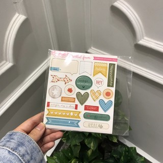 Sticker chipboard