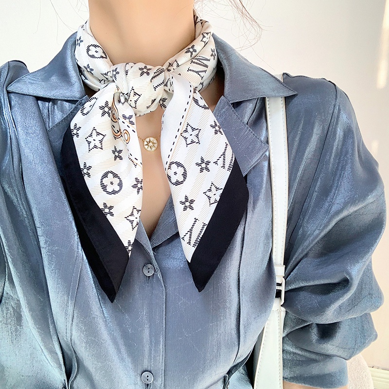 Khăn lụa vuông 90×90cm 35.4x35.4inch WJ1007-109