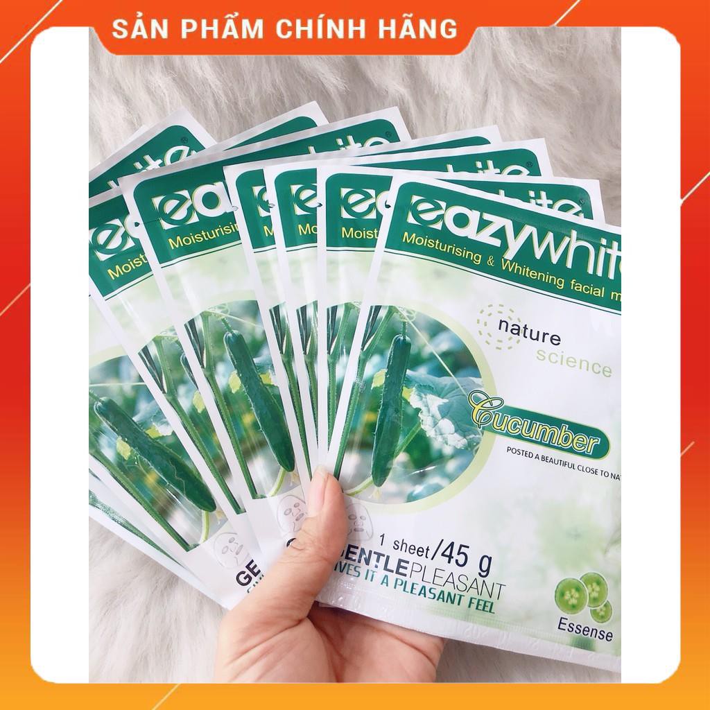 Mặt nạ Eazy White dưỡng trắng, dưỡng ẩm, thải độc, phù hợp mọi loại da [ĐỦ LOẠI - CHÍNH HÃNG]