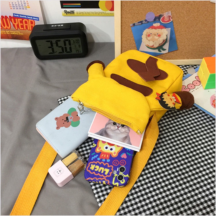 Túi xách Pokemon đeo chéo xinh xắn cho bé gái