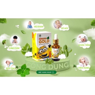 Dầu húng chanh Minion 30ml