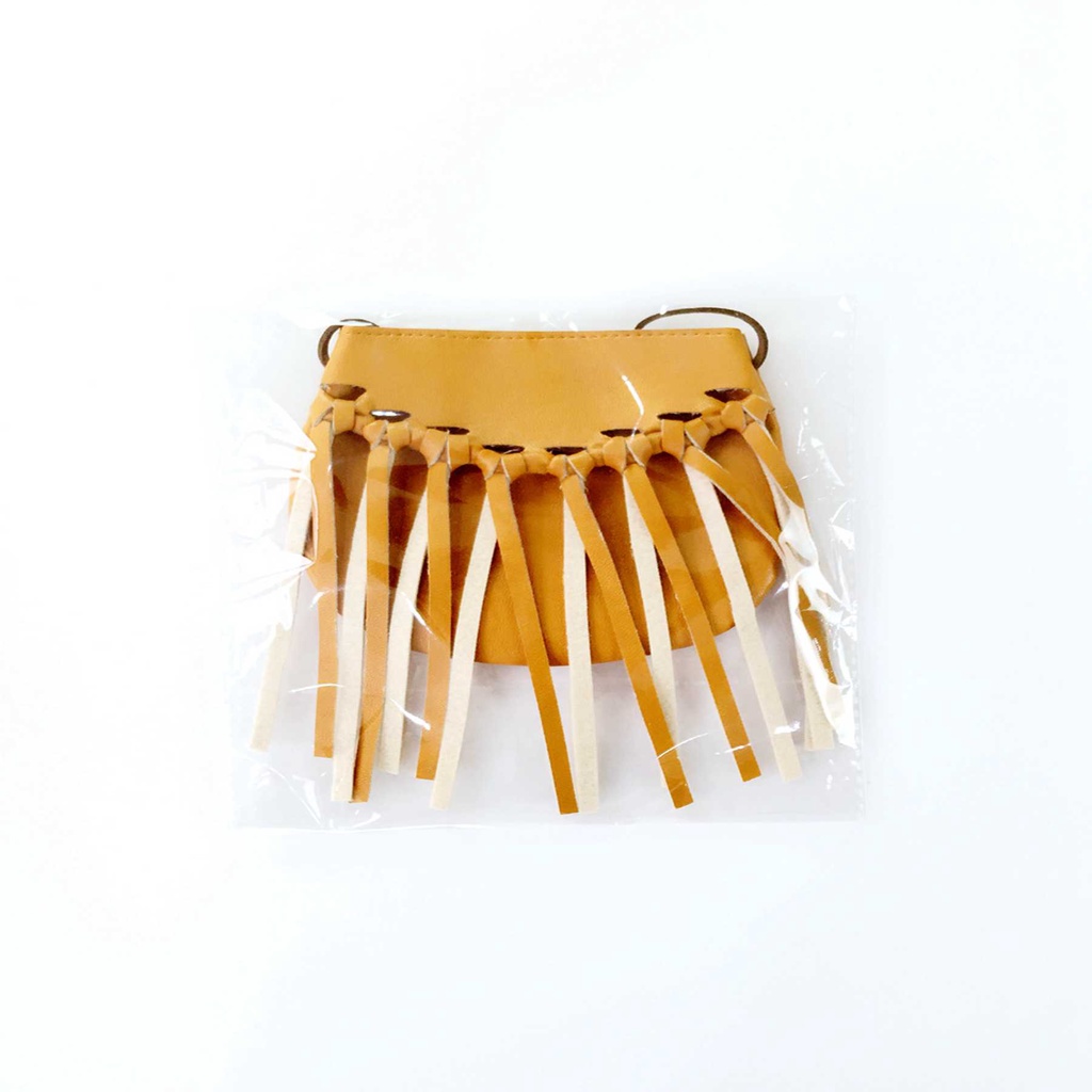 Sanlutoz Túi Xách Đeo Chéo Phối Tua Rua Thời Trang Thanh Lịch Cho Bé Gái