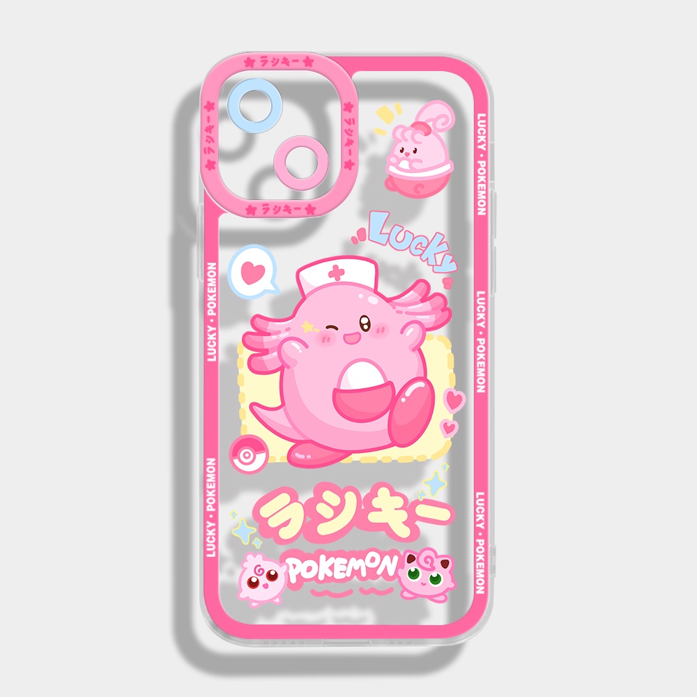Ốp Điện Thoại Tpu Mềm Chống Sốc In Hình Pokemon Cho iPhone 11 12 13 pro max XS X XR XSMax 7 8 6 6s plus SE 2020