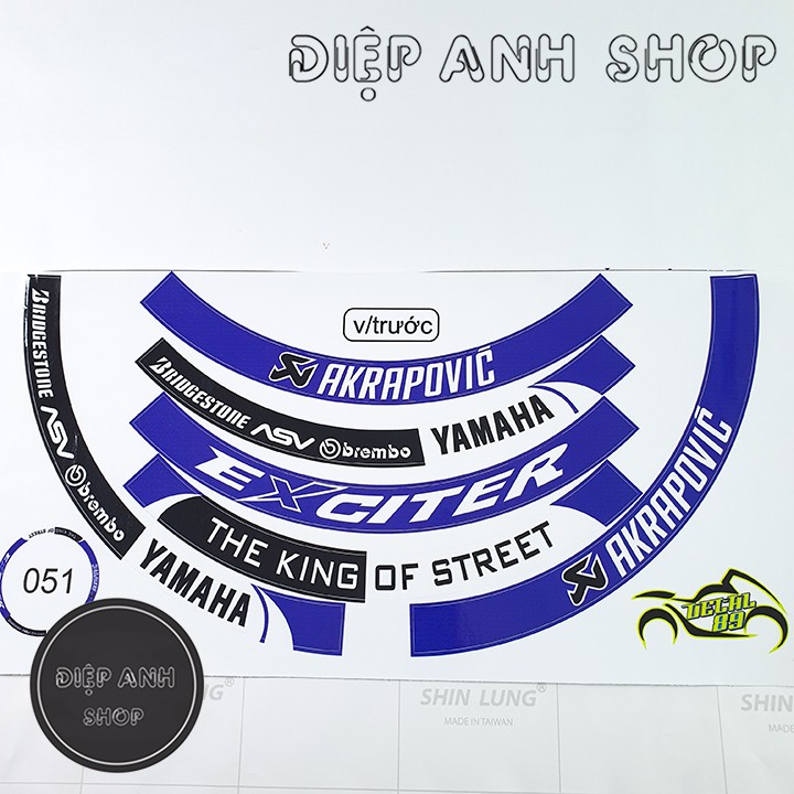 Tem vành bản to EXCITER - MS051