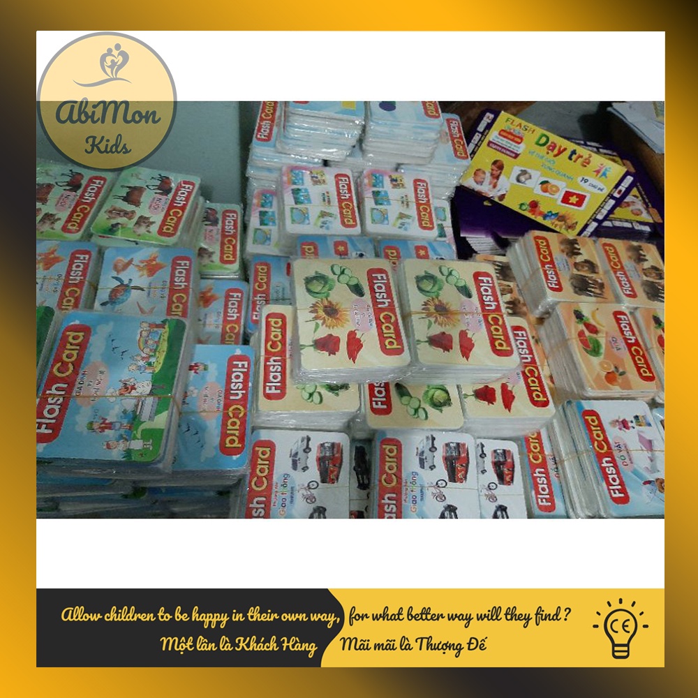 Bộ Thẻ Flashcards 19 Chủ Đề (size to) ☘️ Học Tiếng Anh Cho Bé ✨ (Đồ chơi Gỗ - Đồ chơi Giáo Dục - An toàn - Thông minh)