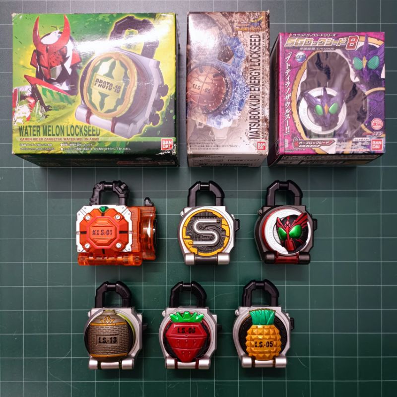 Đồ chơi Kamen Rider Gaim | Dx MatsuBokkuri Energy Lock Seed, Dx, Candy Lock Seed Các Loại | Like New, FullBox