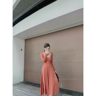 ĐẦM MAXI CỔ U