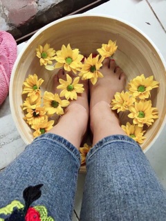 Chậu ngâm chân