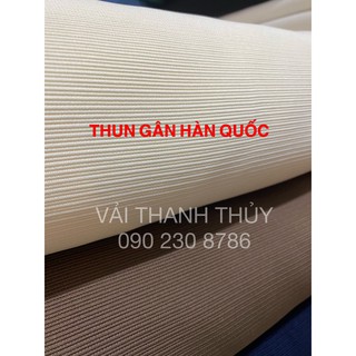 THUN GÂN HÀN - MAY ĐẦM, CHÂN VÁY