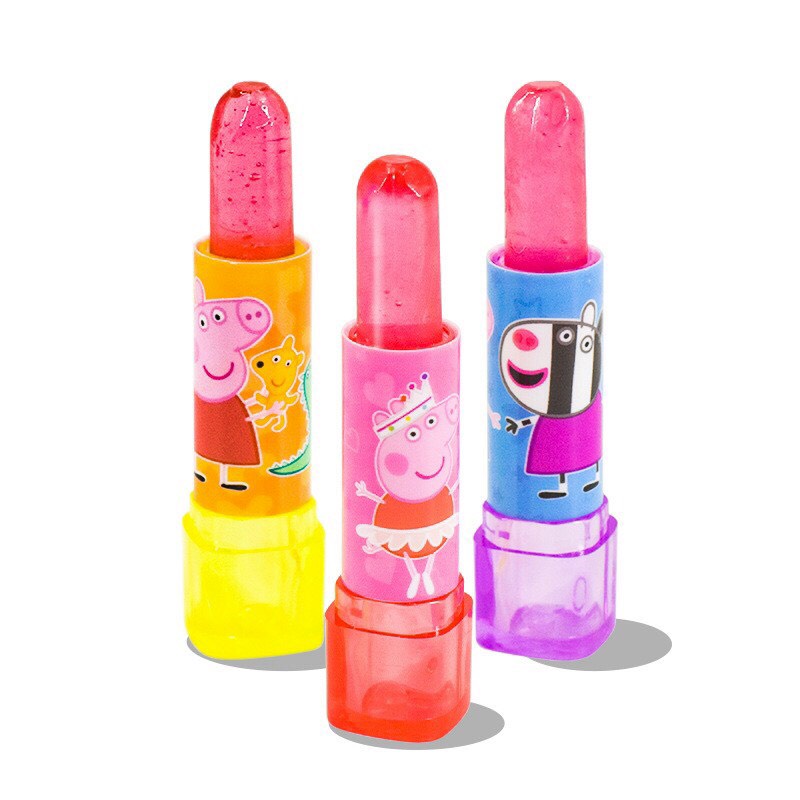 Kẹo son môi cầu vồng chính hãng Peppa Pig siêu xinh