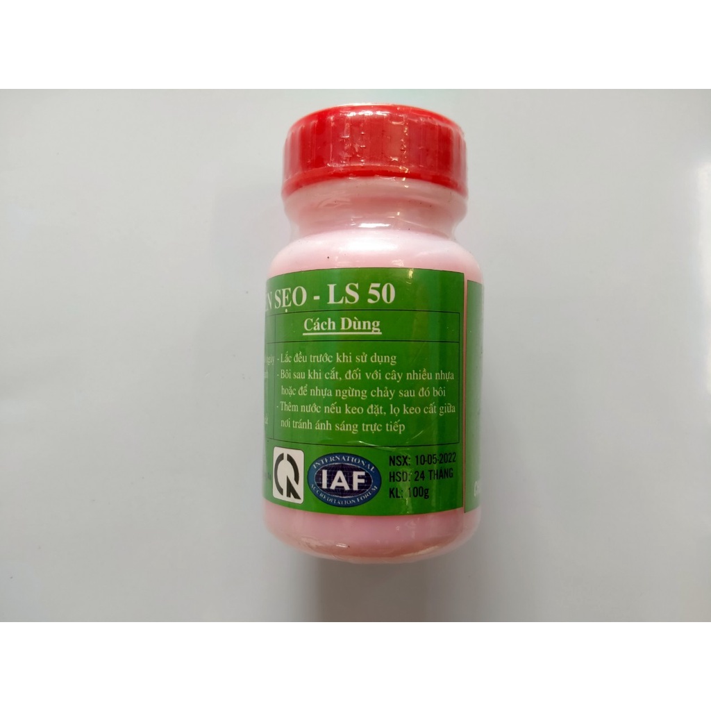 Keo liền sẹo cây LS50 100g. Kéo nhựa nhanh, ngăn nấm bệnh, thối nhũn vết cắt