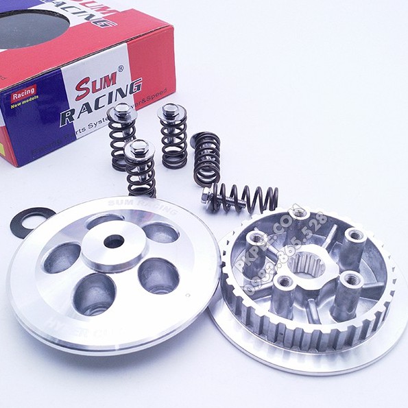 ĐẾ NHÔM Nồi Sum Racing 5 Lò Xo Exciter ,  Winner , Sonic , SIRIUS , EX150 EX135