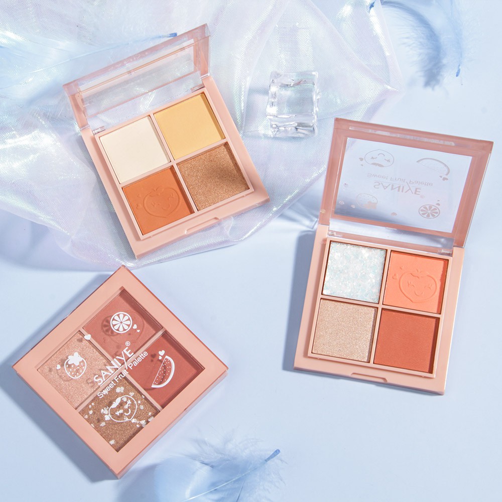 [Hàng mới về] Bảng phấn mắt SANIYE E0430 lâu trôi chống thấm nước 4 màu hoàng hôn | BigBuy360 - bigbuy360.vn