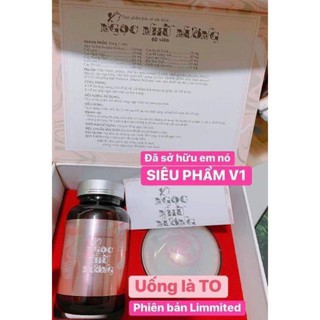[INBOX GIÁ SỐC] NGỌC NHŨ NƯƠNG -VIÊN UỐNG NỞ NGỰC PHIÊN BẢN LIMMITED - NGỰC TO BỀN VỮNG
