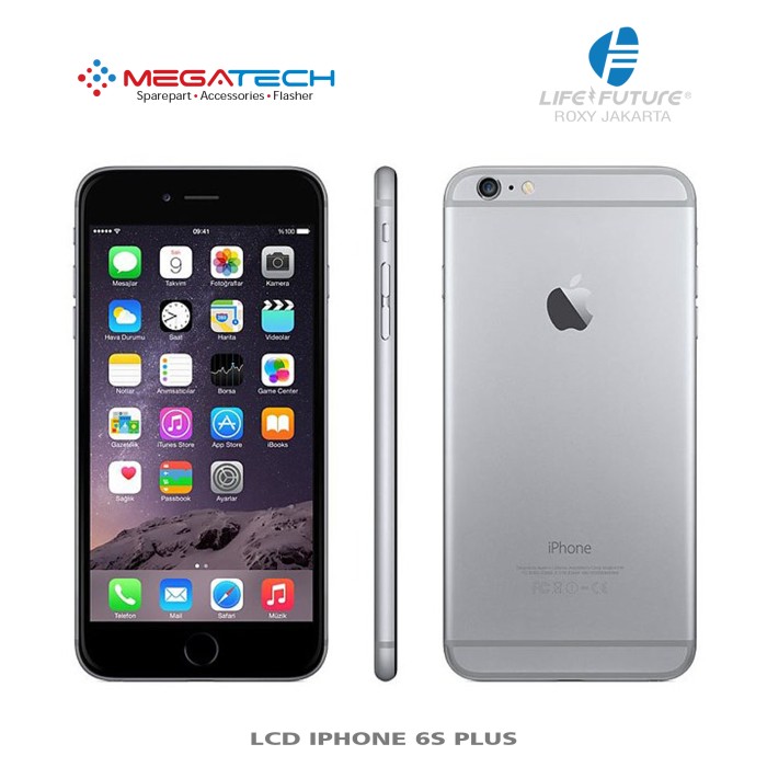 Màn Hình Cảm Ứng Lcd Cho Iphone 6s Plus Đen