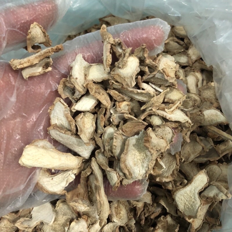 Gừng Khô Thái Lát 1kg  - Thơm,Sạch
