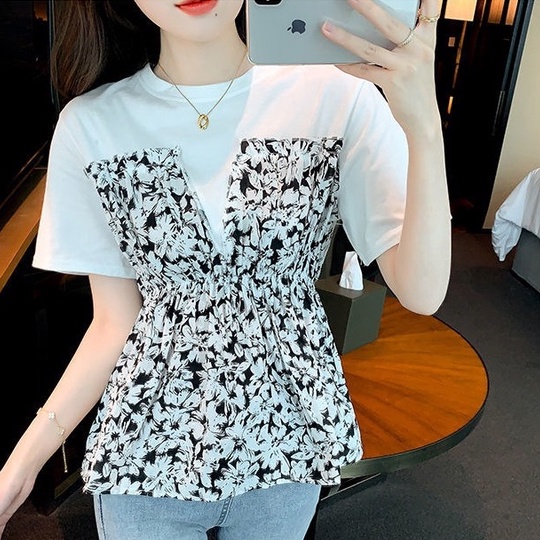 Áo Thun Chiffon Thiết Kế Mới Cao Cấp Thời Trang