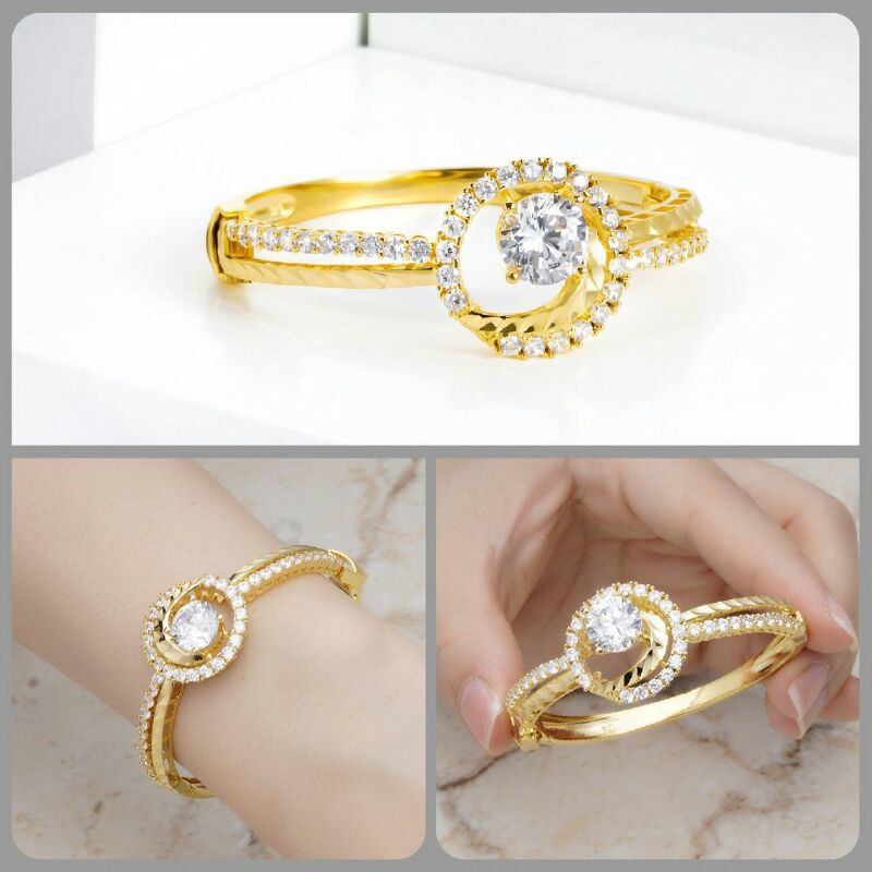 Vòng tay hợp kim xi mạ-M115