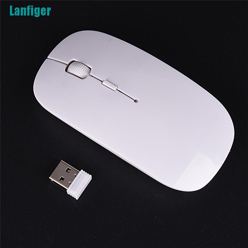 [Lanfiger] Chuột Quang Không Dây USB Mới Dành Cho Máy Tính Bảng Laptop