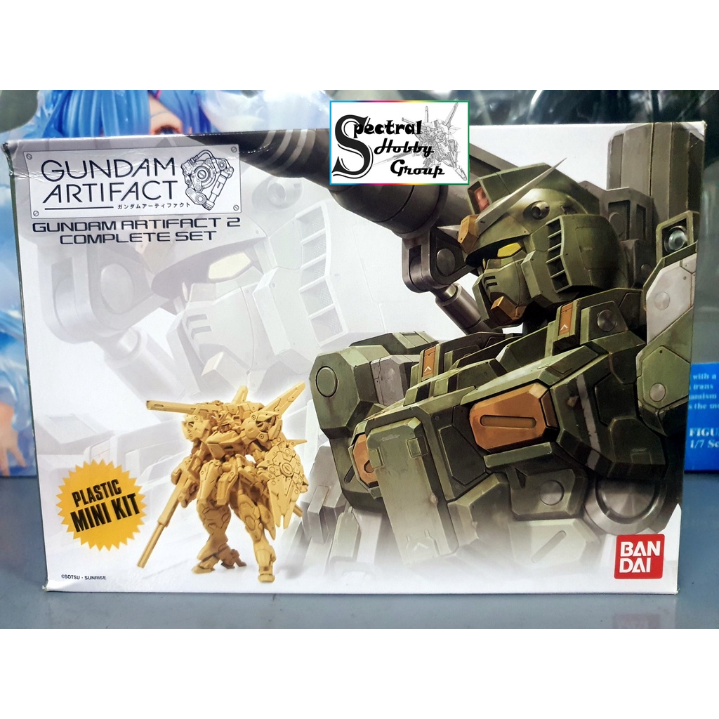 Mô hình nhựa Gundam Artifact 2 bộ 5 con V2AB / Zaku III / Dom / GM RGM79 / FA-78-1 armor