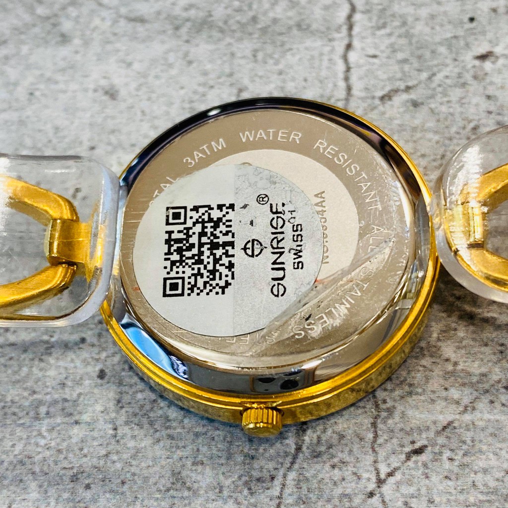 Đồng hồ Sunrise nữ chính hãng Nhật Bản L9954.AA.G.X - kính saphire chống trầy - bảo