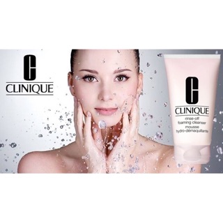 Sữa rửa mặt Clinique Rinse-Off Foaming Cleanser (unbox)
