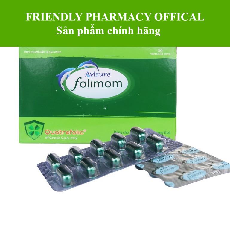 AVISURE FOLIMOM – Hỗ trợ tăng khả năng thụ thai, bổ sung các dưỡng chất cho phụ nữ trong giai đoạn trước khi mang thai