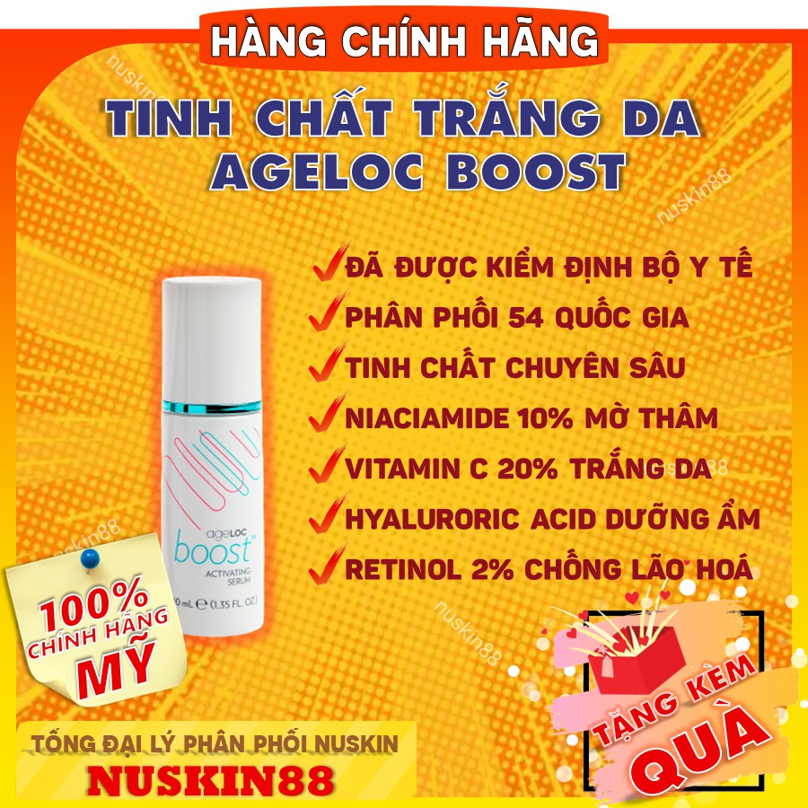 Serum Tinh Chất Chạy Máy Ageloc Boost Nuskin