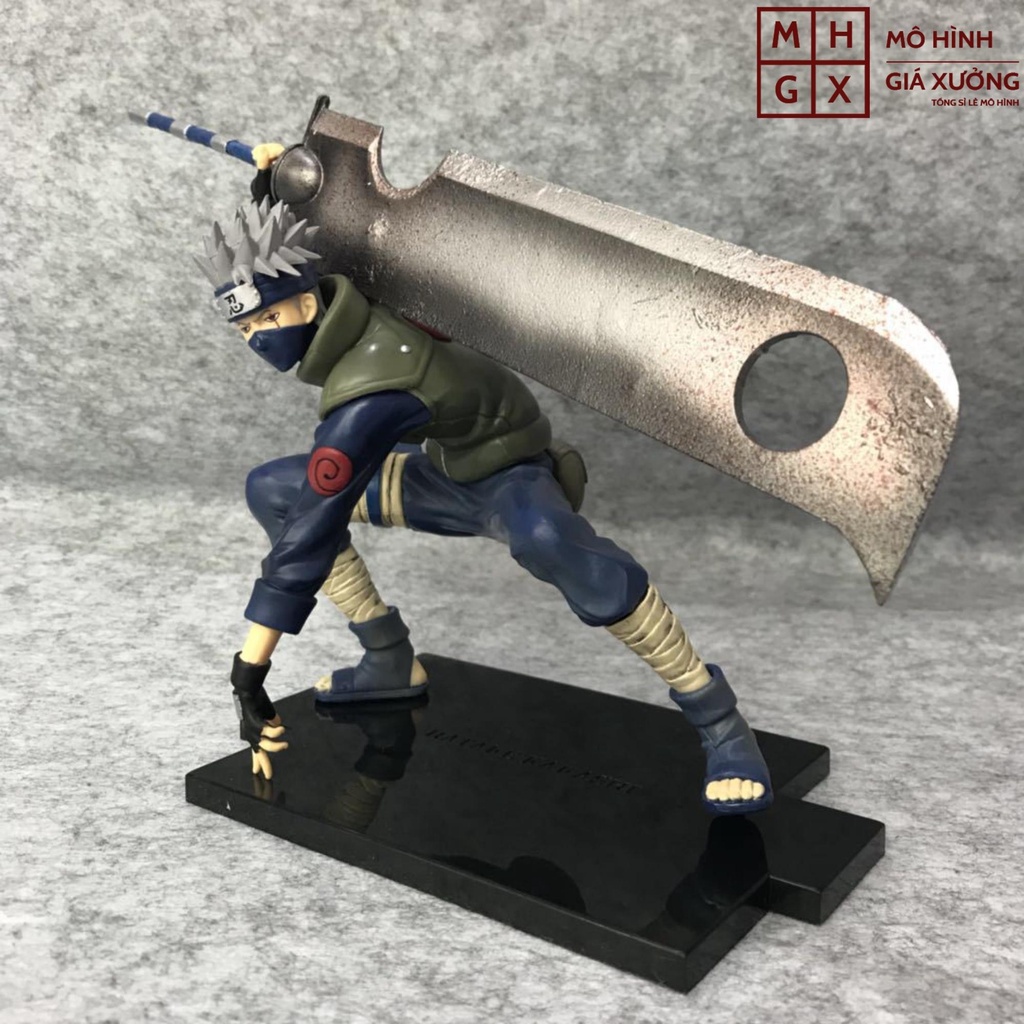 Mô Hình Naruto - Kakashi cầm đao siêu ngầu cao 15cm. Figure anime One Piece mô hình giá xưởng