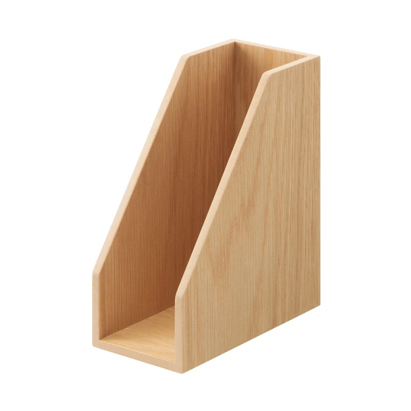 Muji Kệ Gỗ Đựng Thư, Giấy