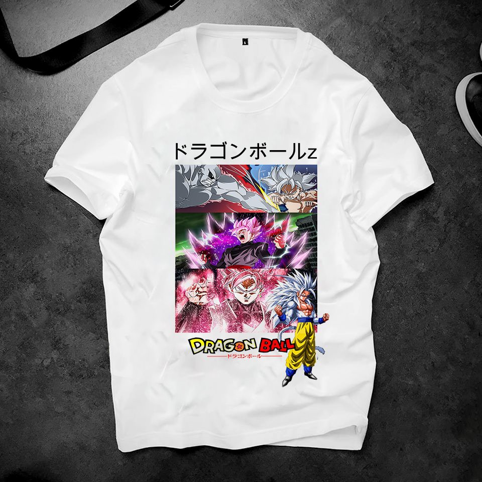 Áo thun form rộng unisex hình GoKu chất vải đẹp2019ts766