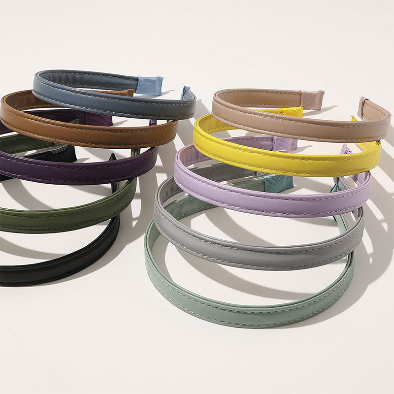 Băng Đô Cài Tóc Bằng Da Pu Thiết Kế Tinh Tế