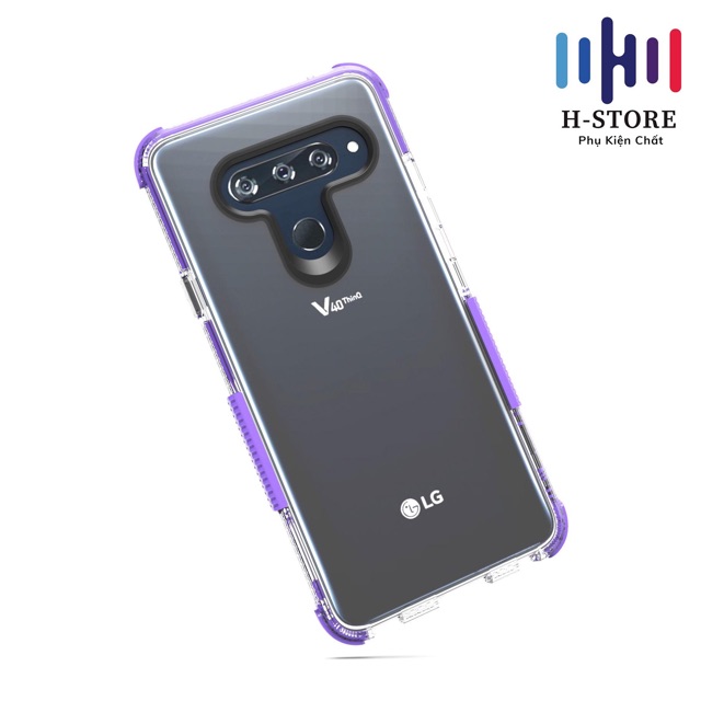 ốp chống shock viền màu LG V40