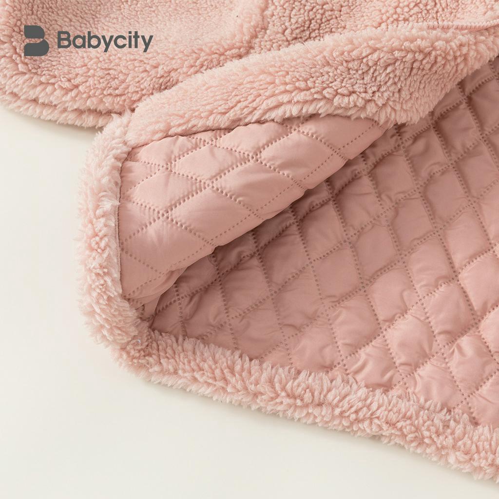 Áo khoác lông cừu lót bông cho bé gái siêu xinh dày đẹp 2023