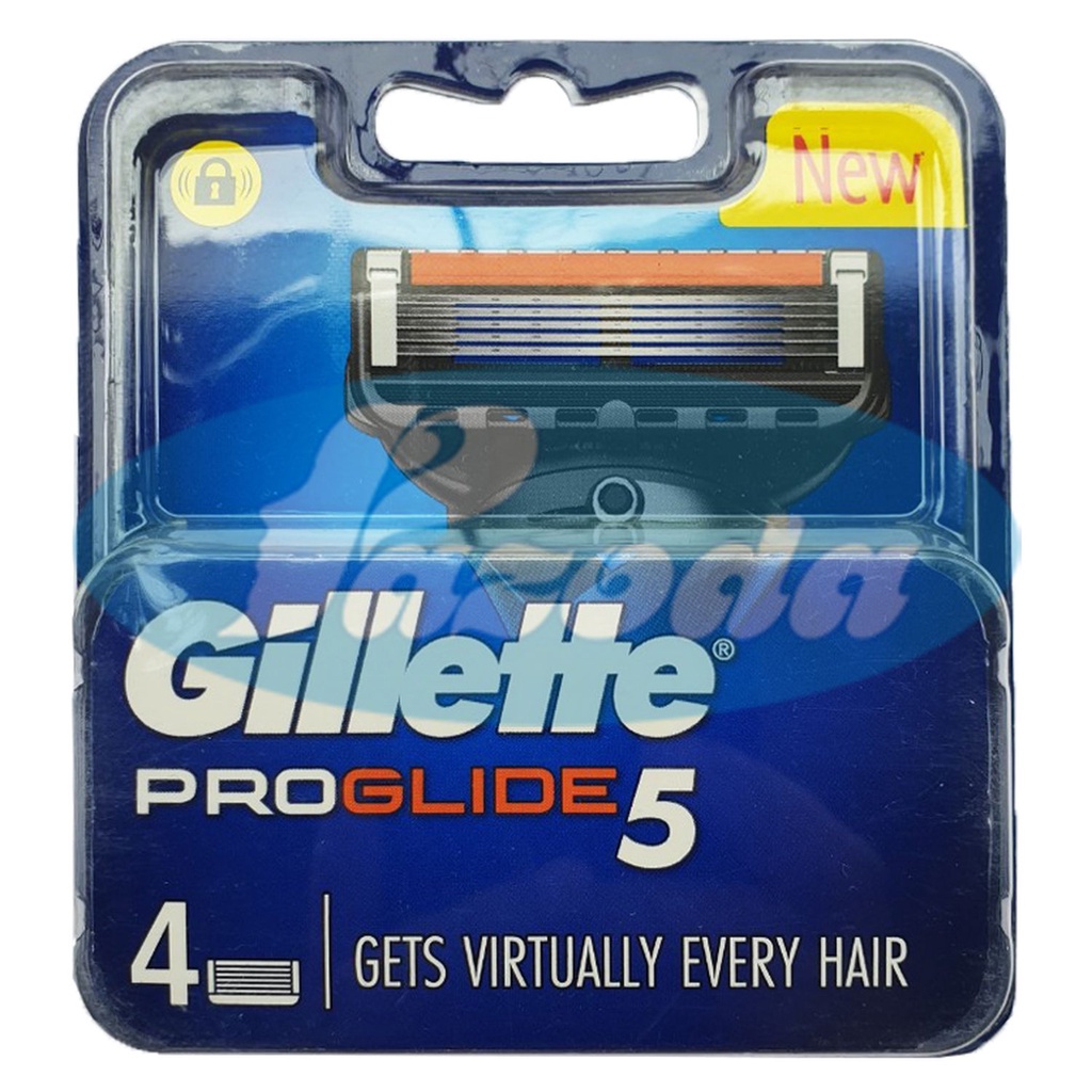 Hộp dao cạo râu 5 lưỡi Gillette Fusion5/ Proglide5/ Proshield5 (mẫu mới 2021)